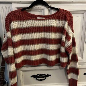 American Eagle Striped Sweater
